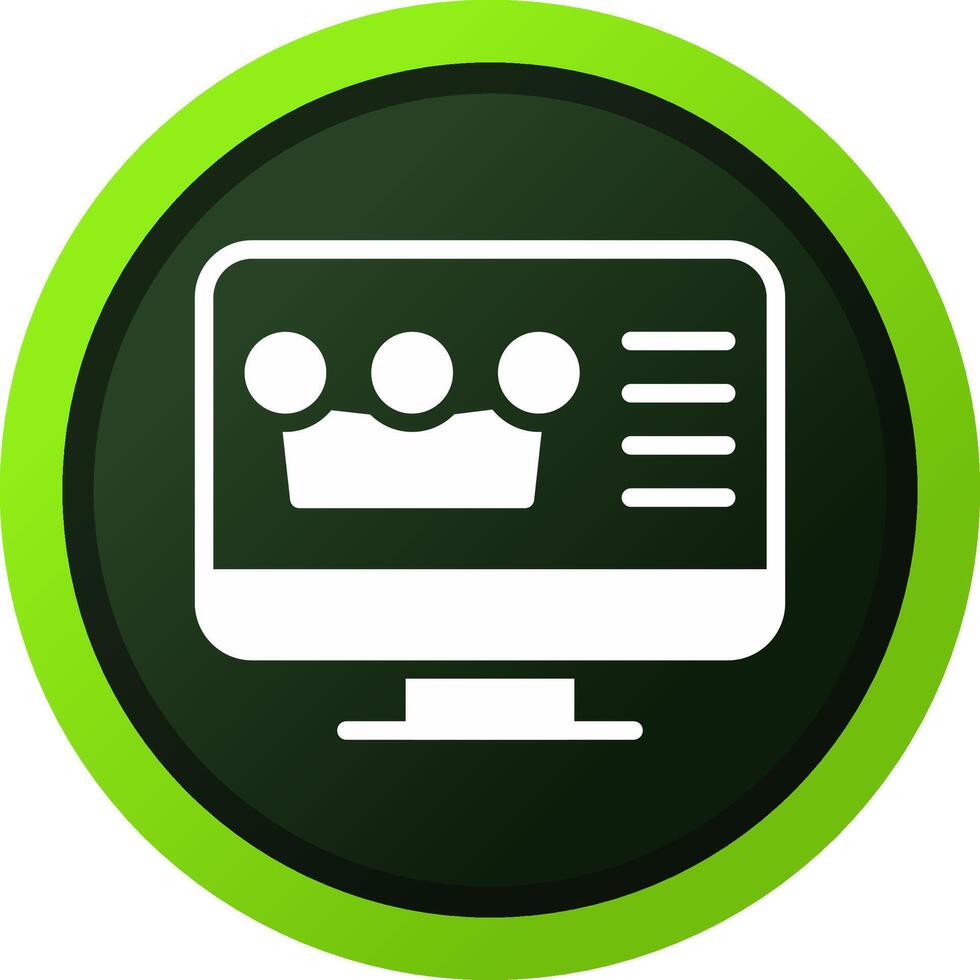 Premium Content Creative Icon Design vector