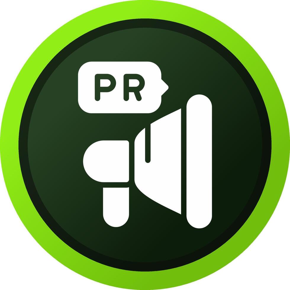 Public Relations Creative Icon Design vector