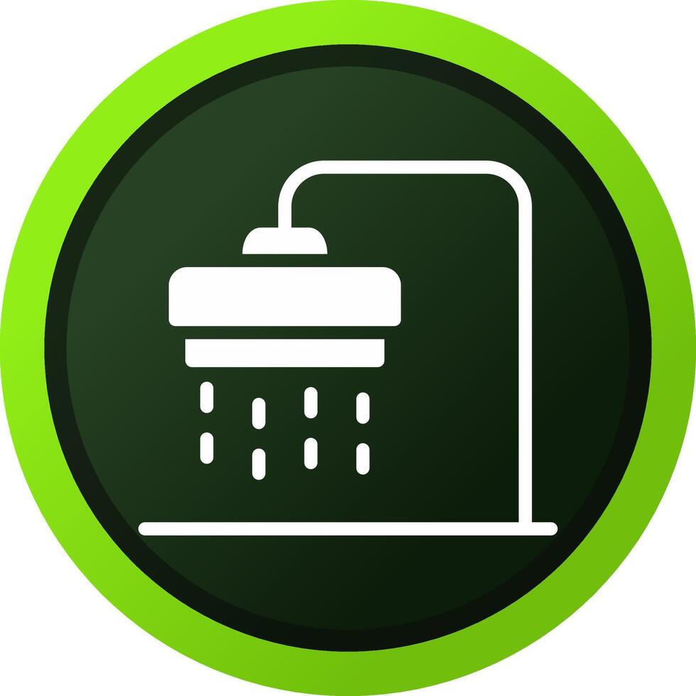 Shower Creative Icon Design vector