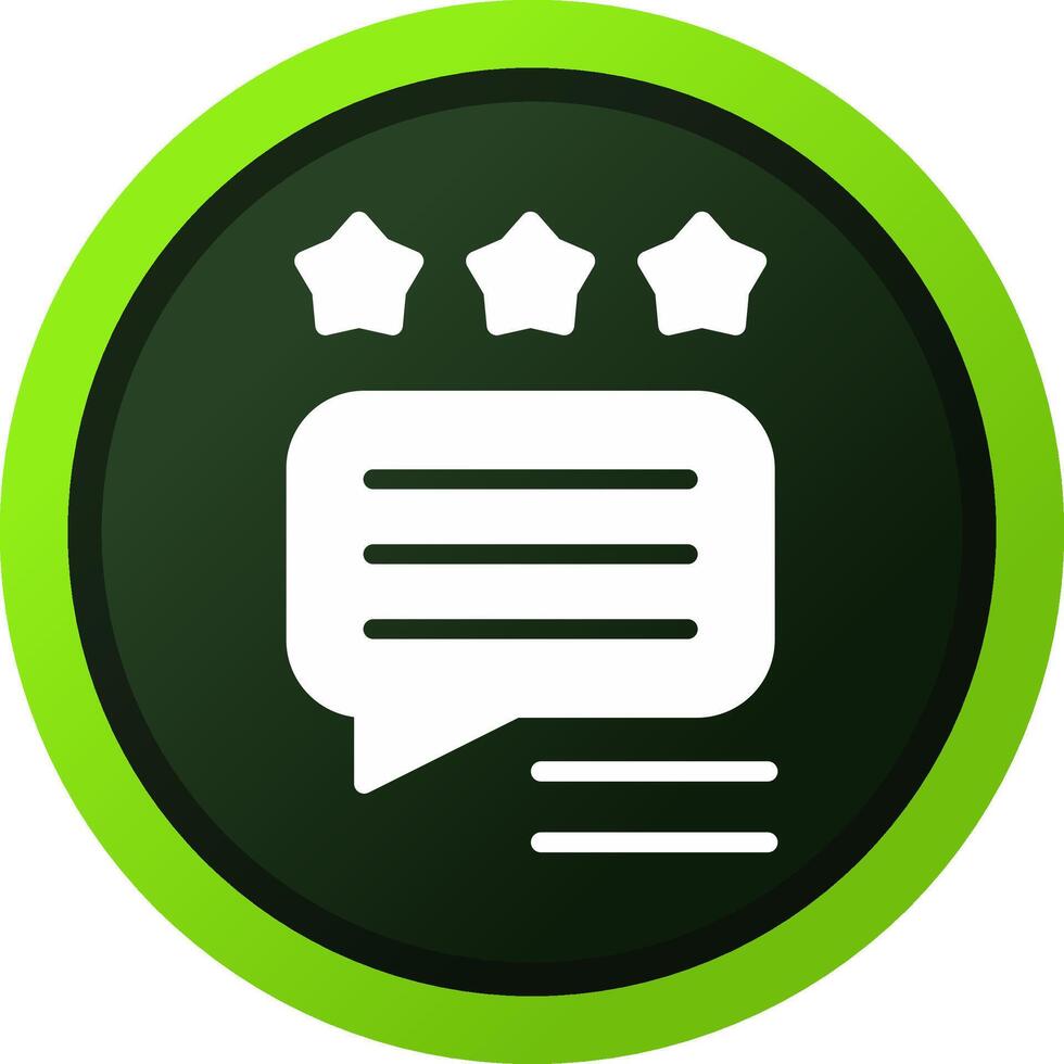 Customer Reviews Creative Icon Design vector
