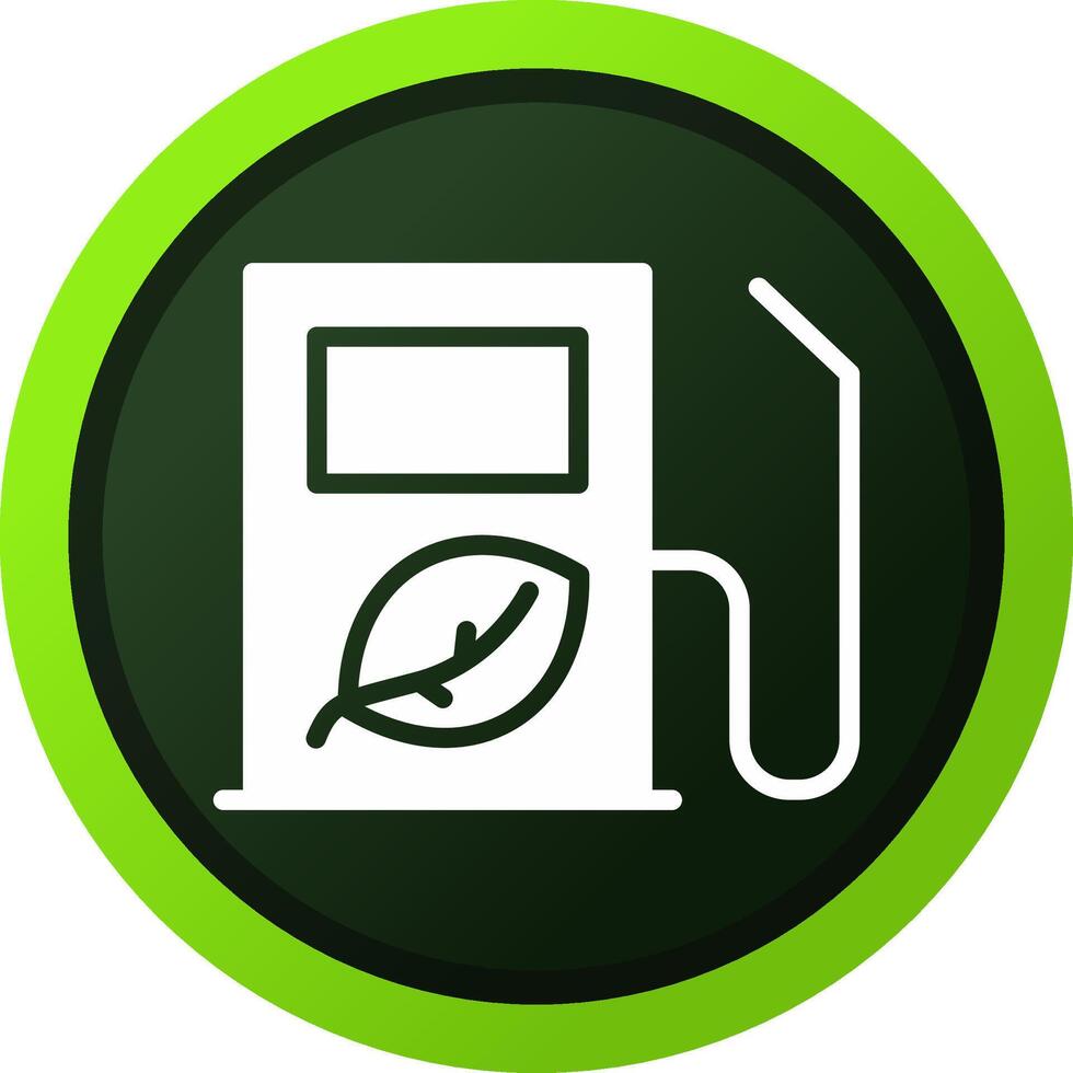 Fuel Ecology Creative Icon Design vector