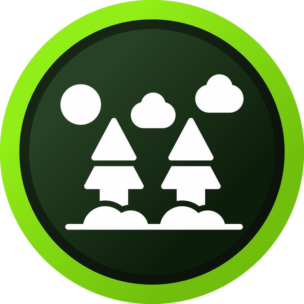 Forest Creative Icon Design vector