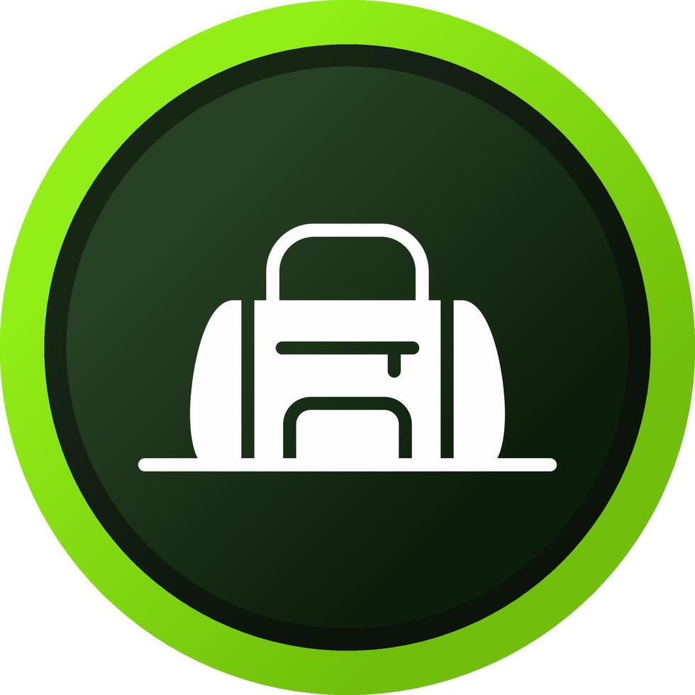 Sport Bag Creative Icon Design vector
