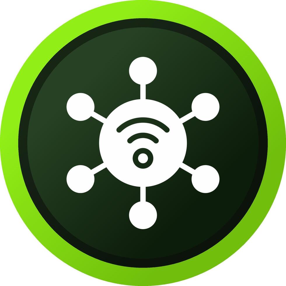 Internet of Things Creative Icon Design vector