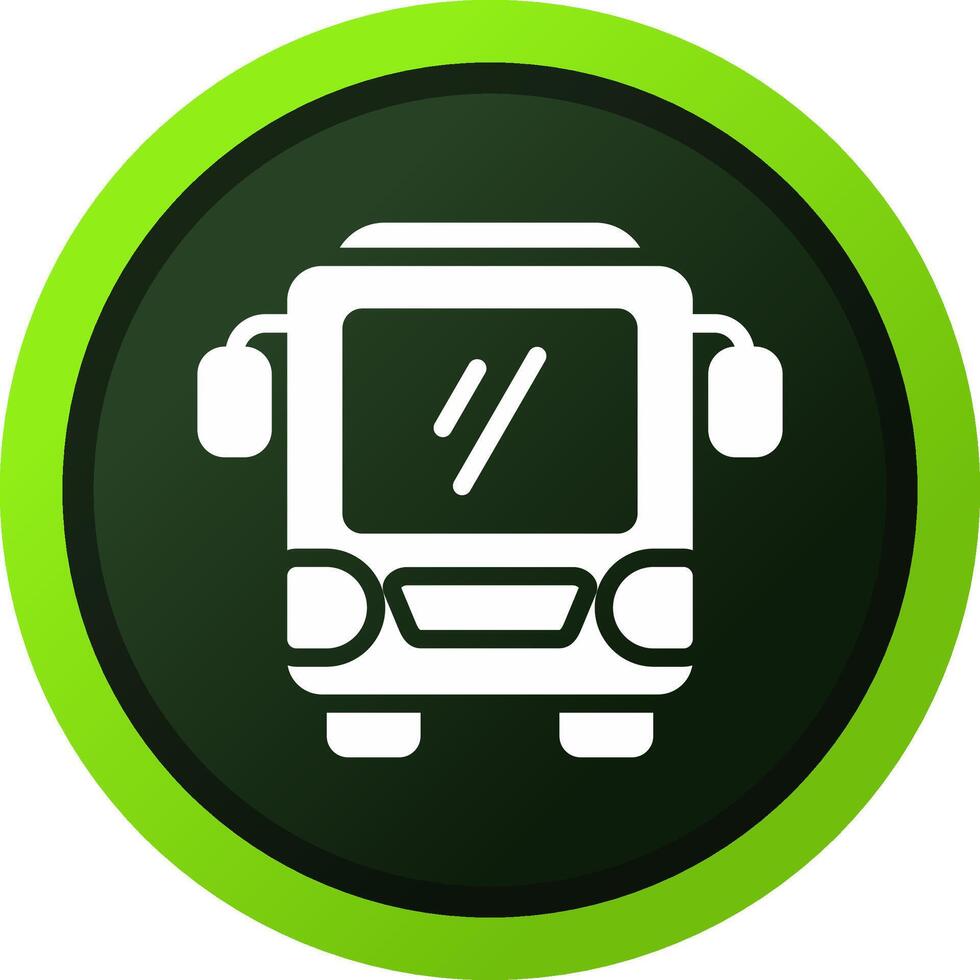 diseño de icono creativo de autobús vector