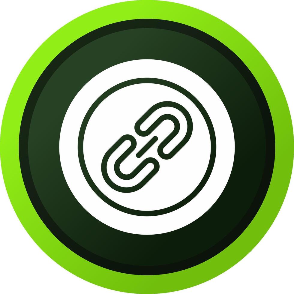 glyph Gradient Circle Design vector