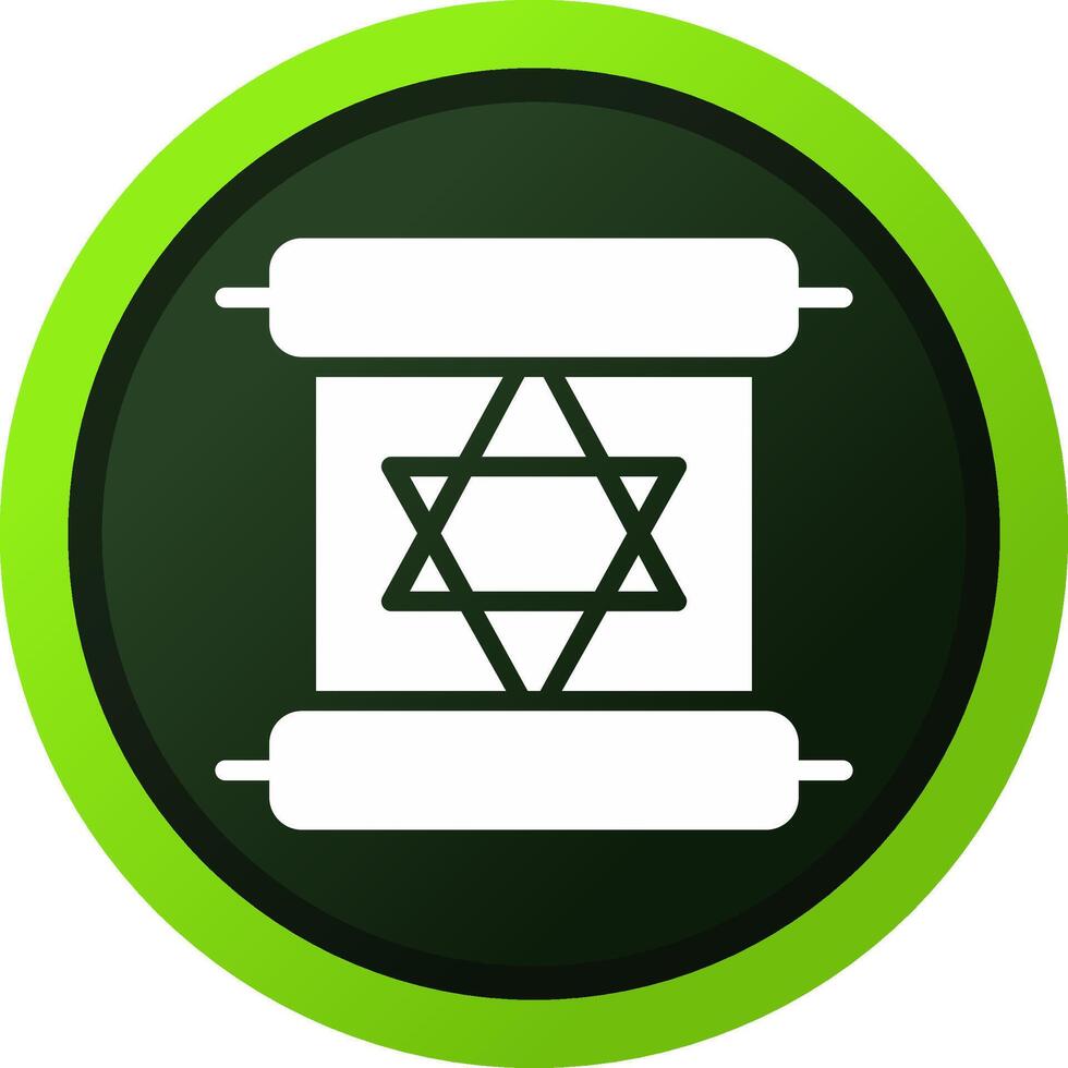 Scroll torah Creative Icon Design vector