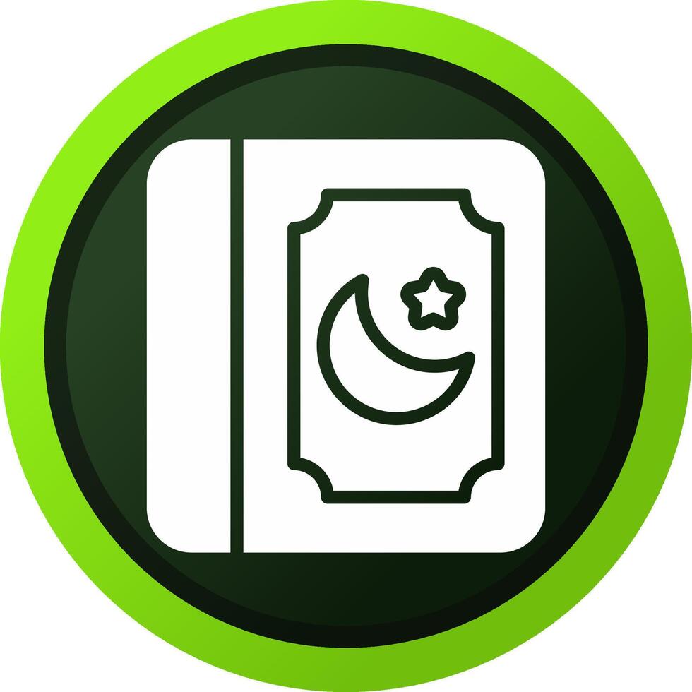 Quran Creative Icon Design vector