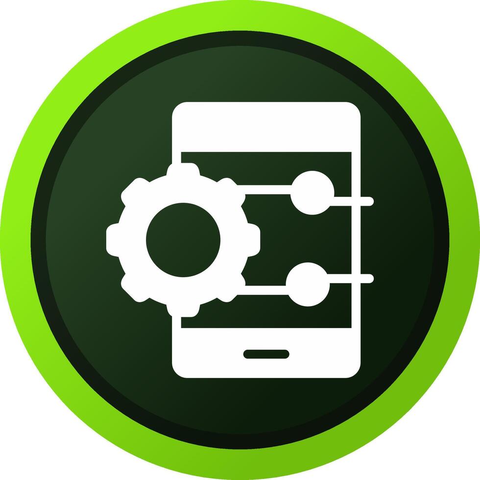 Project Management App Creative Icon Design vector