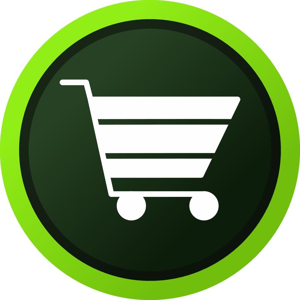 Shopping Cart Creative Icon Design vector