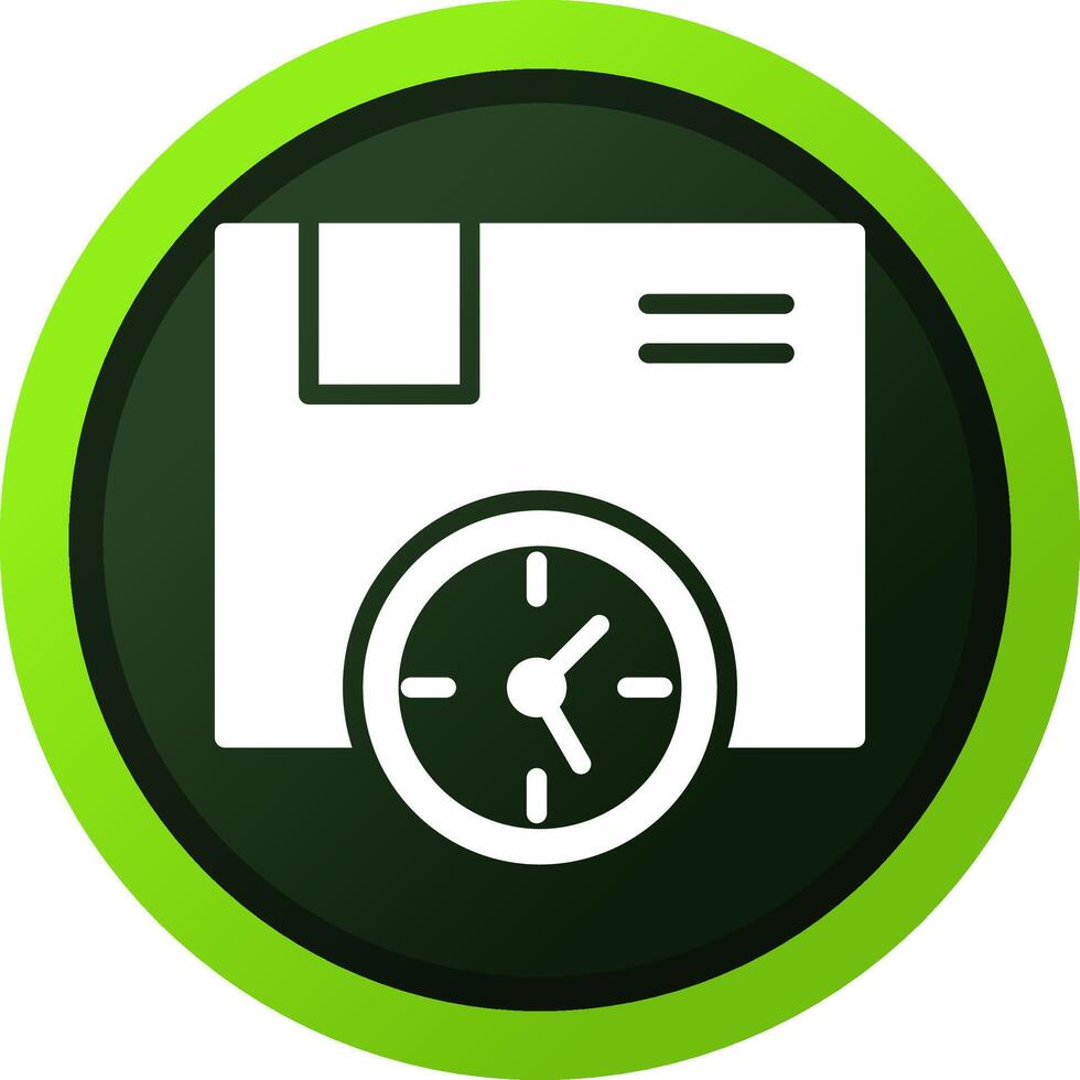 Delivery Time Creative Icon Design vector