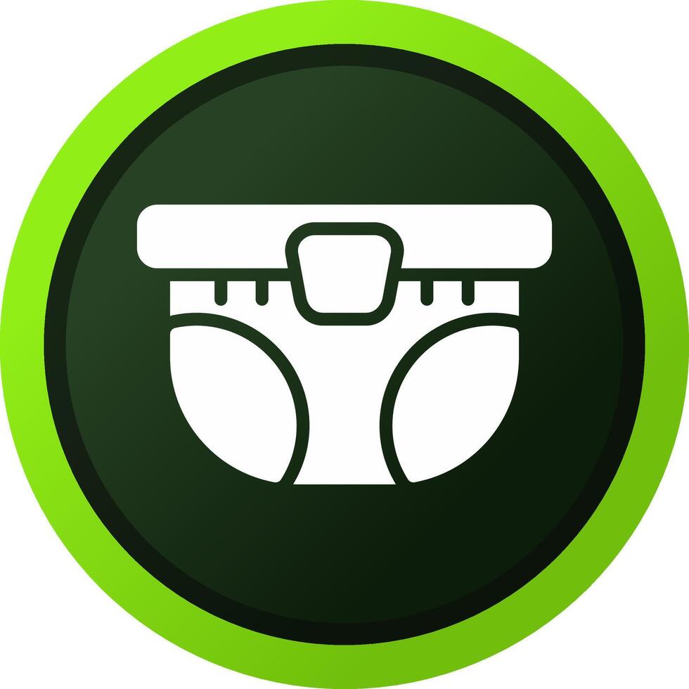 Diapers Creative Icon Design vector