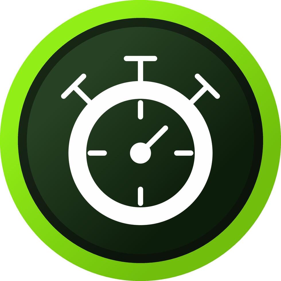 Stopwatch Creative Icon Design vector