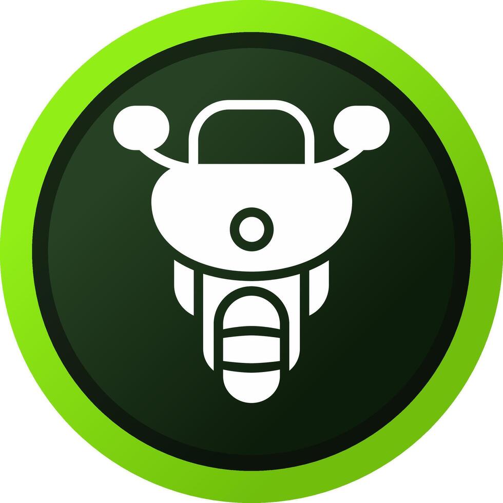 Motorbike Creative Icon Design vector