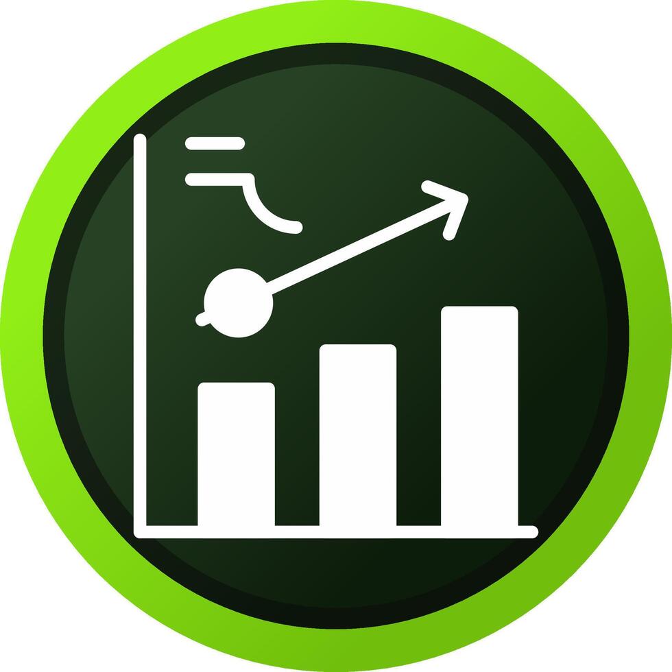 Clustered Bar Creative Icon Design vector