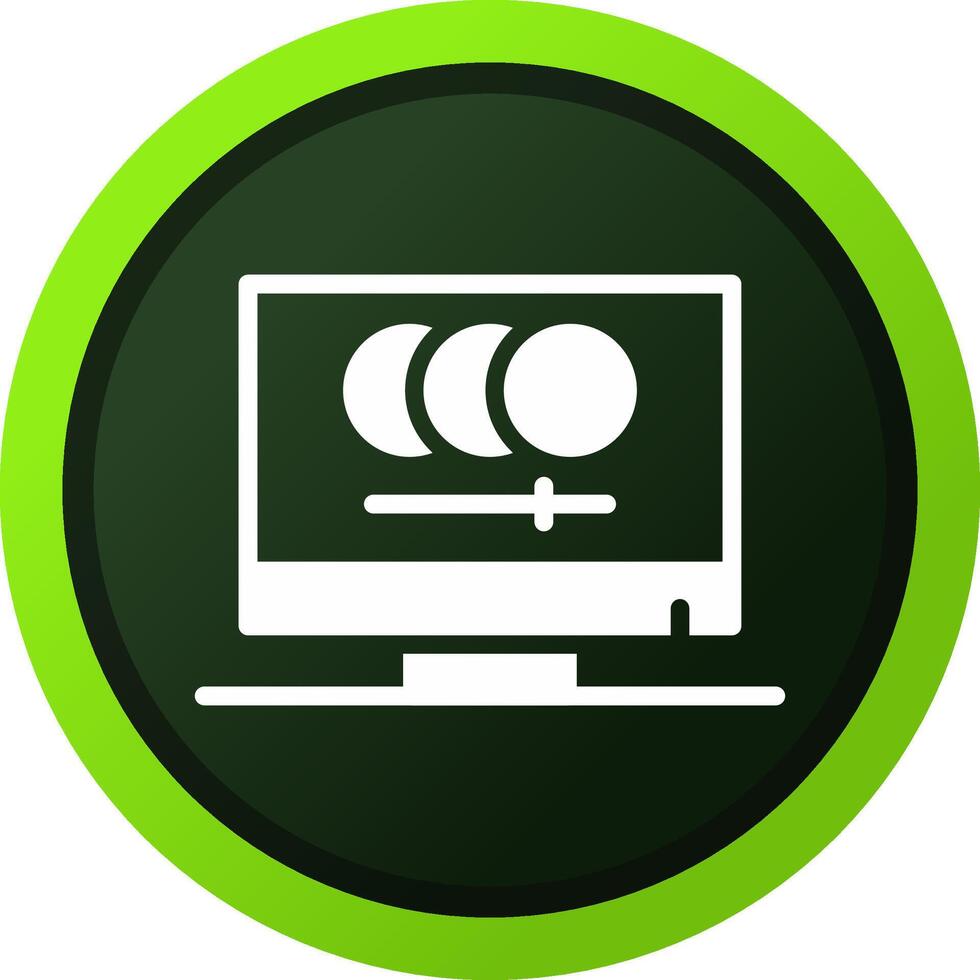 Digital Animation Creative Icon Design vector