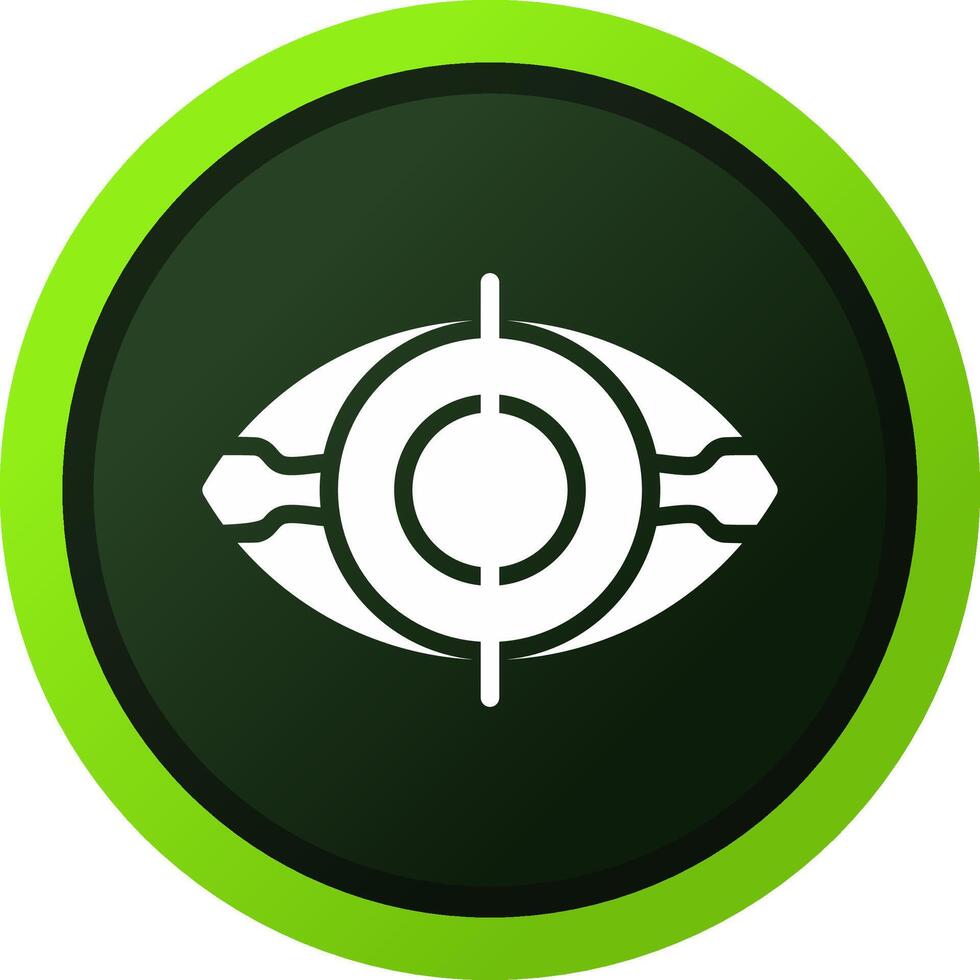 Color Blindness Creative Icon Design vector