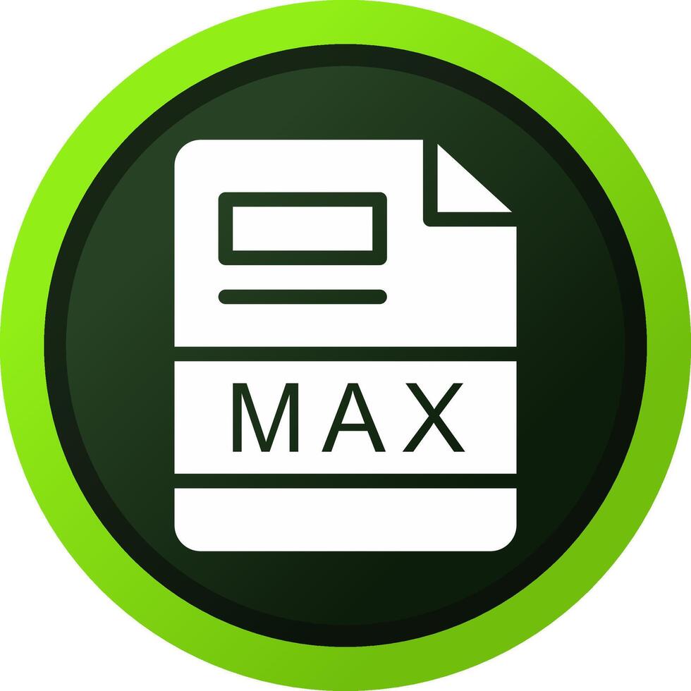 MAX Creative Icon Design vector