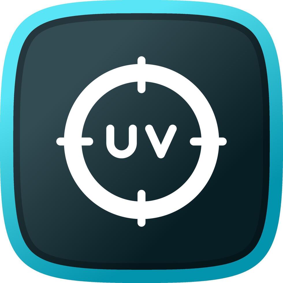 Uv Creative Icon Design vector