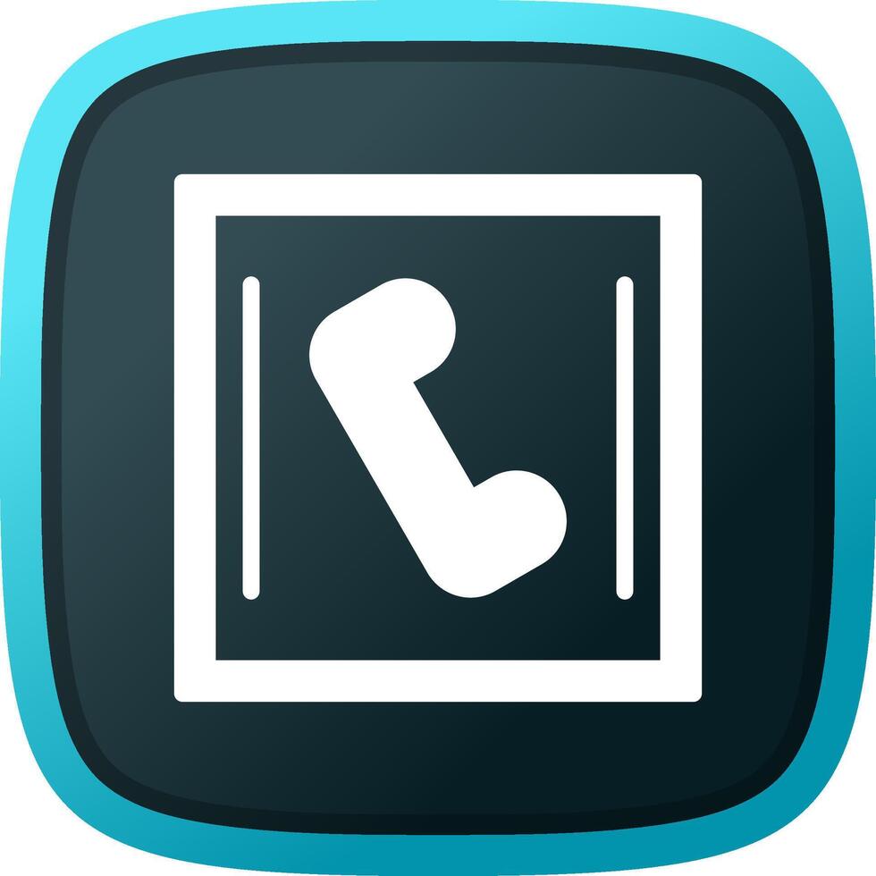 Emergency Call Creative Icon Design vector