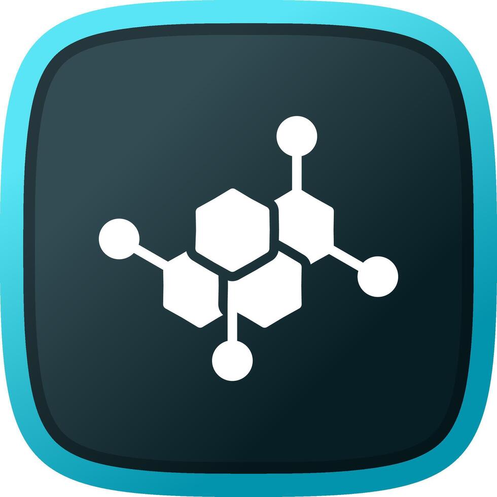 Molecule Creative Icon Design vector