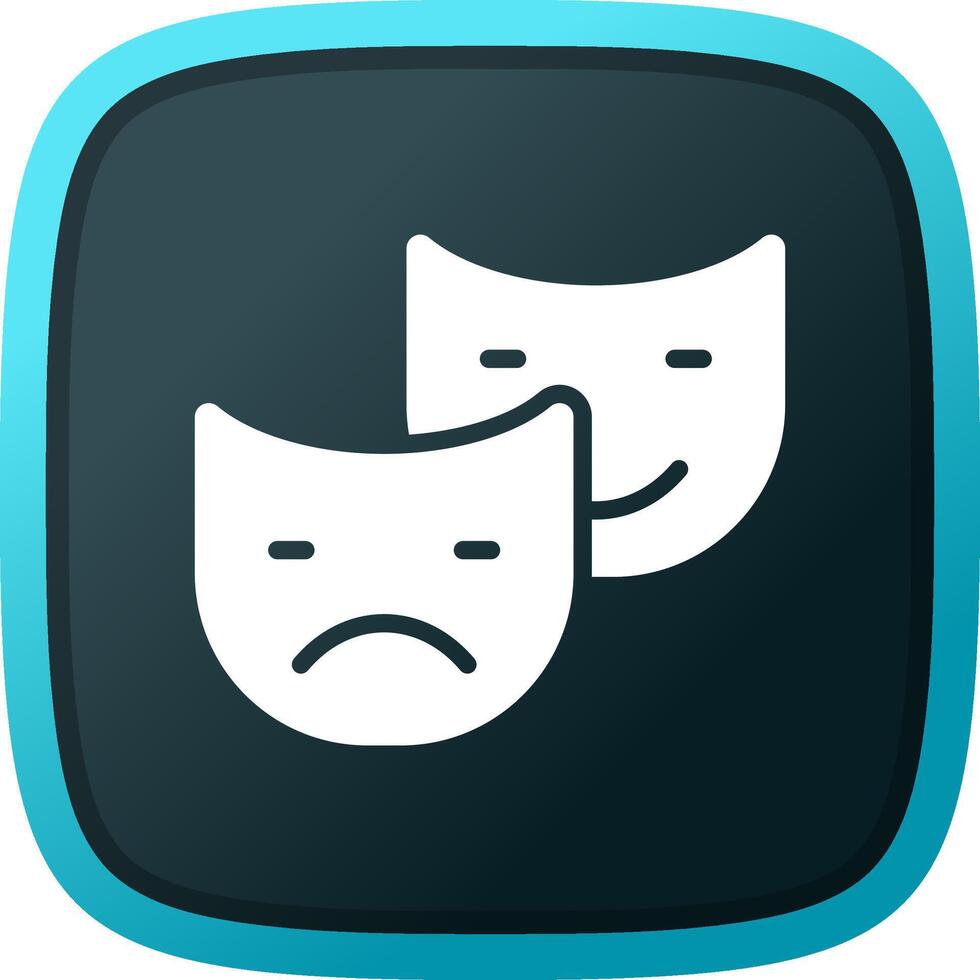 Comedy Creative Icon Design vector