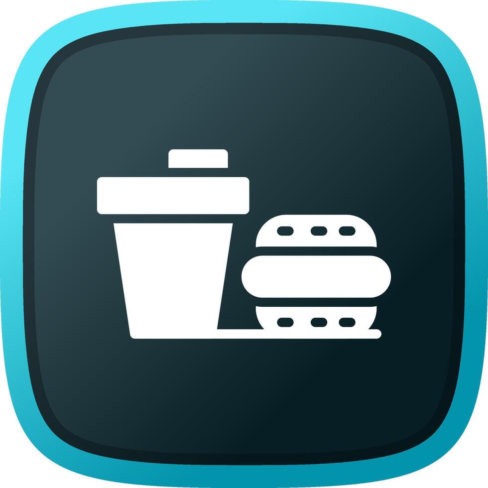 Take Away Creative Icon Design vector