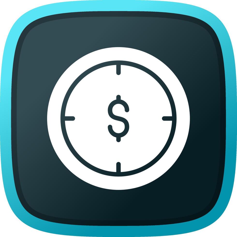 Money Hour Creative Icon Design vector