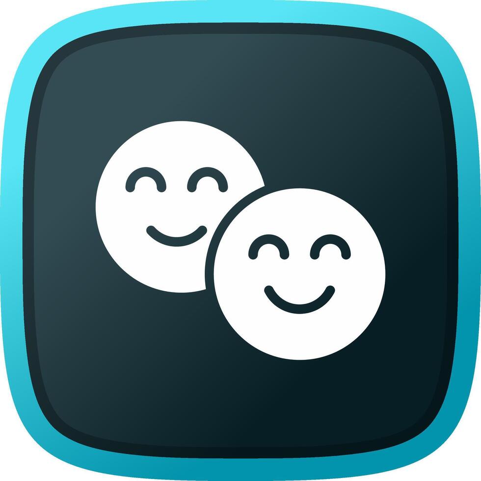 Smiley Creative Icon Design vector