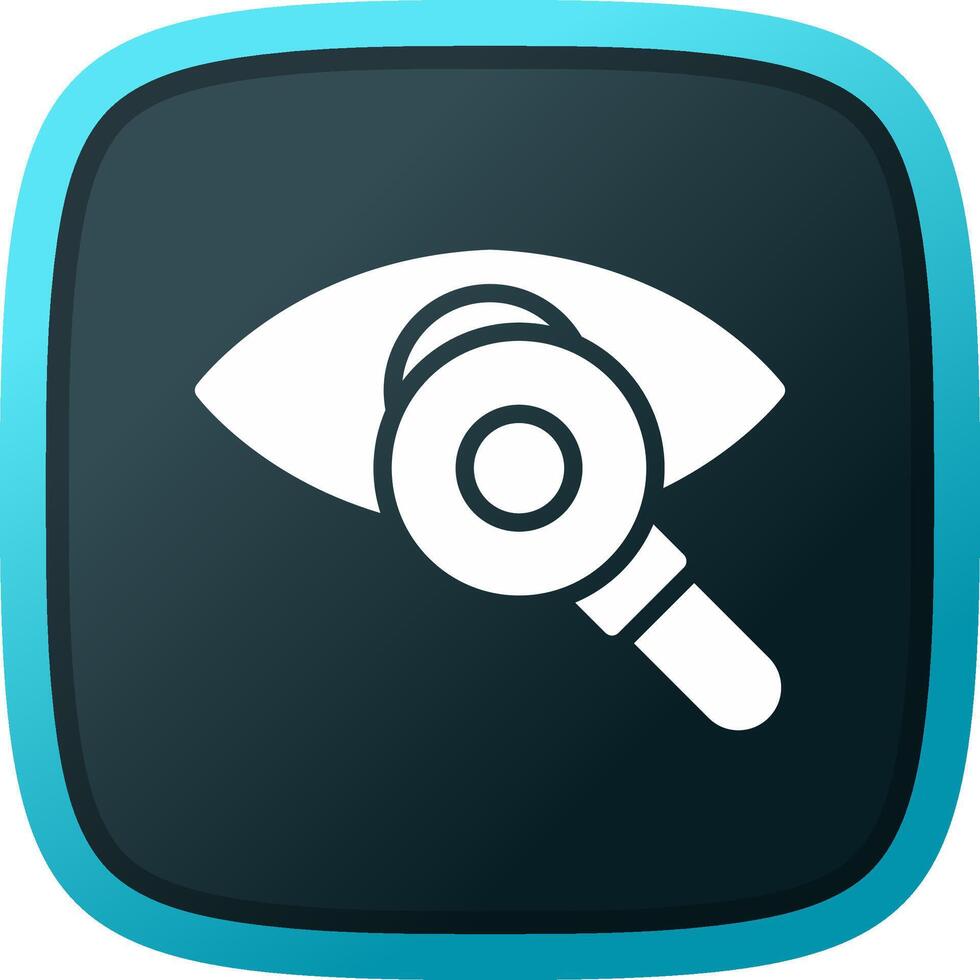 Eye Test Creative Icon Design vector