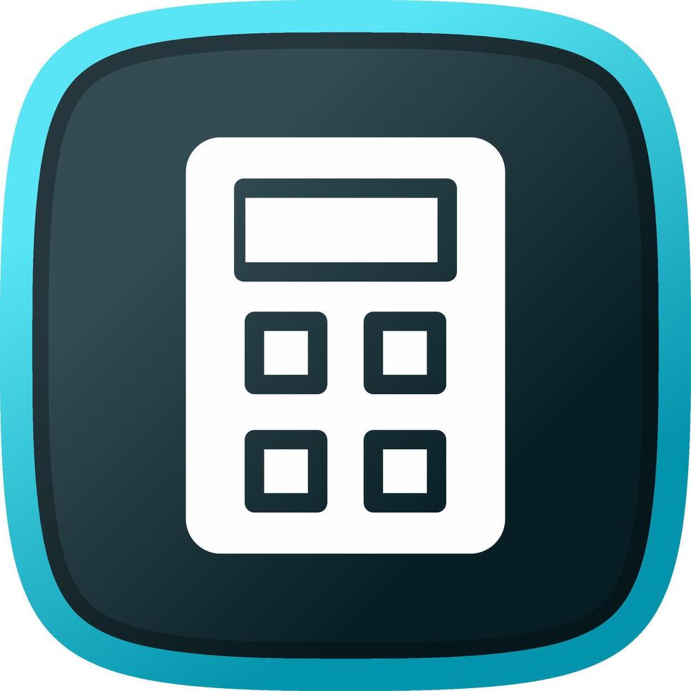 Calculator Creative Icon Design vector