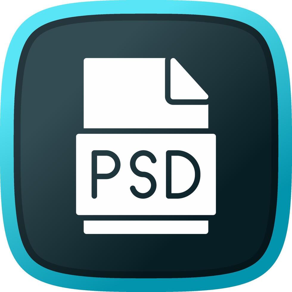 diseño de icono creativo de archivo psd vector