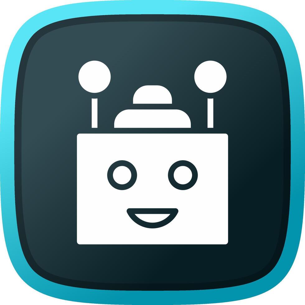 Chatbot Creative Icon Design vector