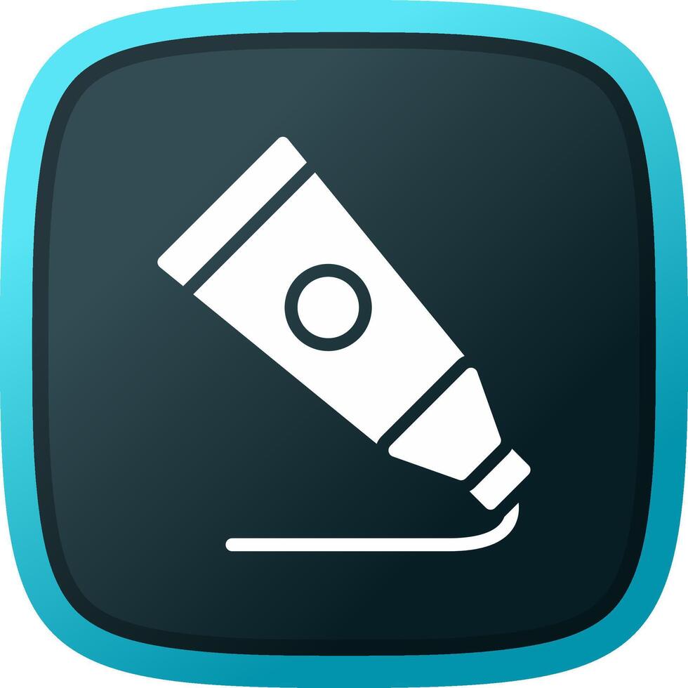 Oil Paint Creative Icon Design vector