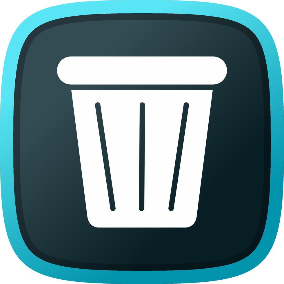 Trash Creative Icon Design vector