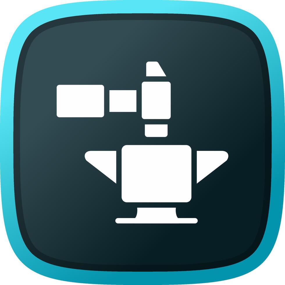 Anvil Creative Icon Design vector