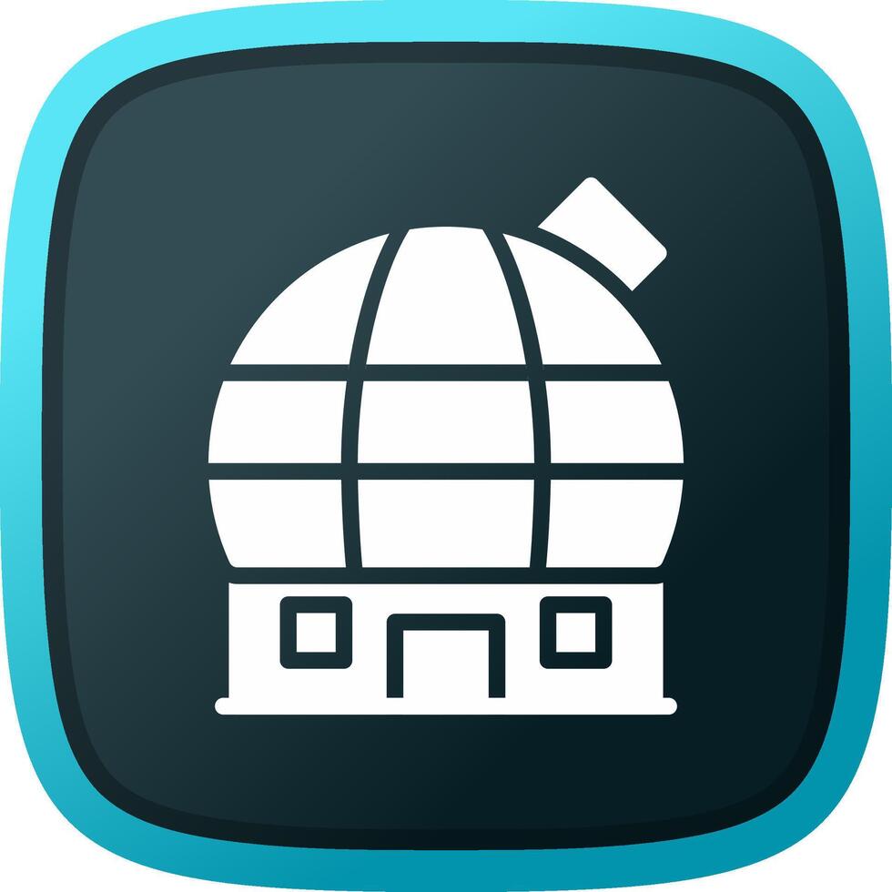 Observatory Creative Icon Design vector