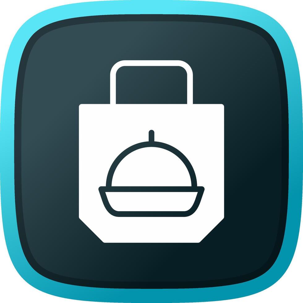 Food Delivery Creative Icon Design vector