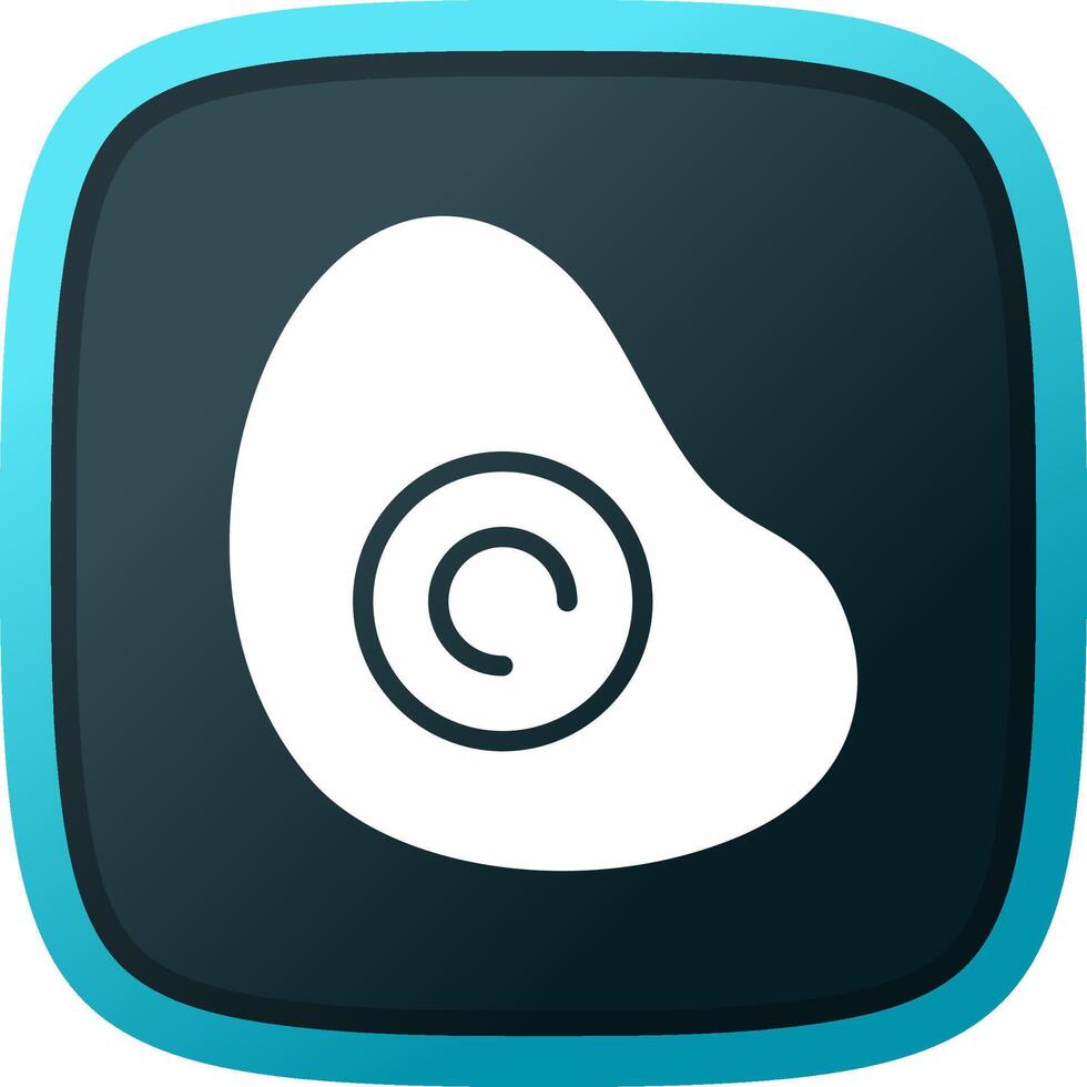 Fried Egg Creative Icon Design vector