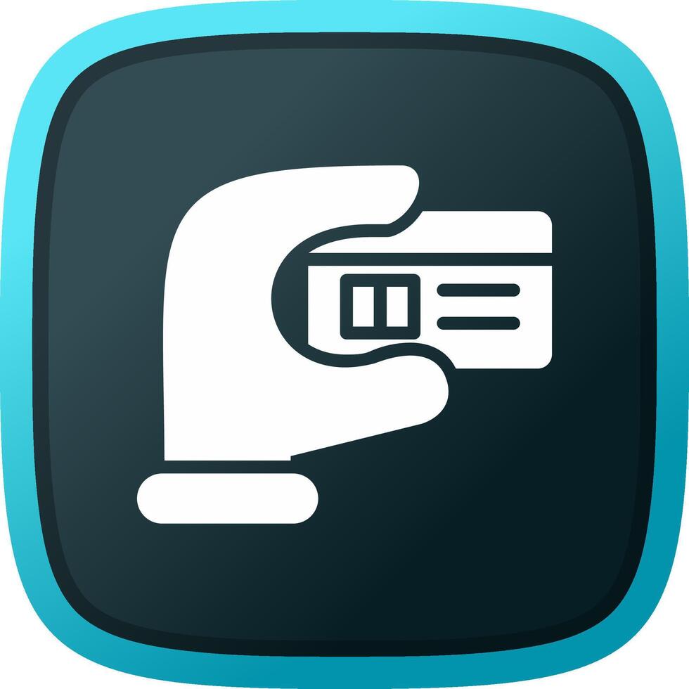 Credit Card Creative Icon Design vector