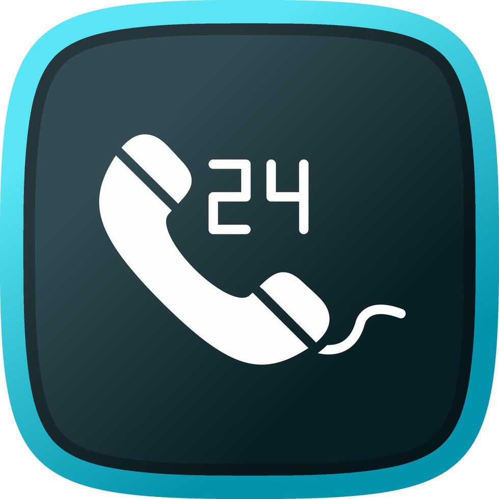 Emergency call Creative Icon Design vector