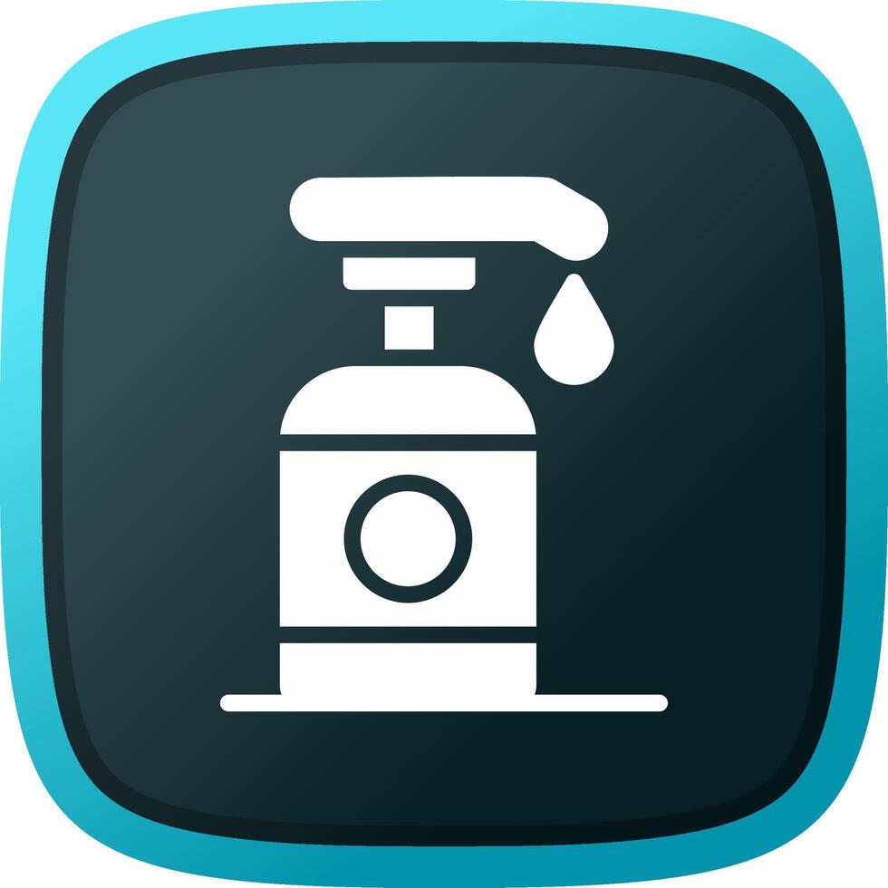 Shampoo Creative Icon Design vector