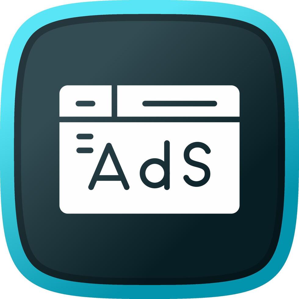 Advertising Creative Icon Design vector