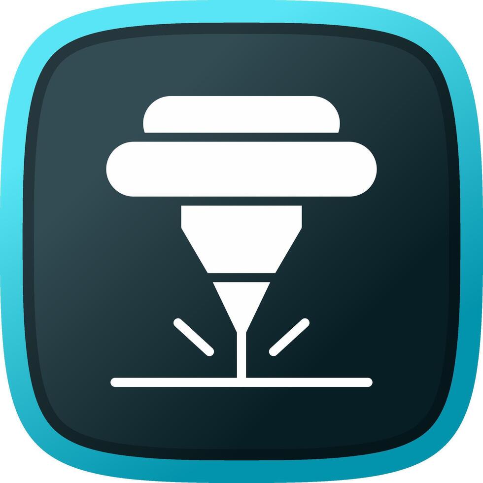 Laser Creative Icon Design vector