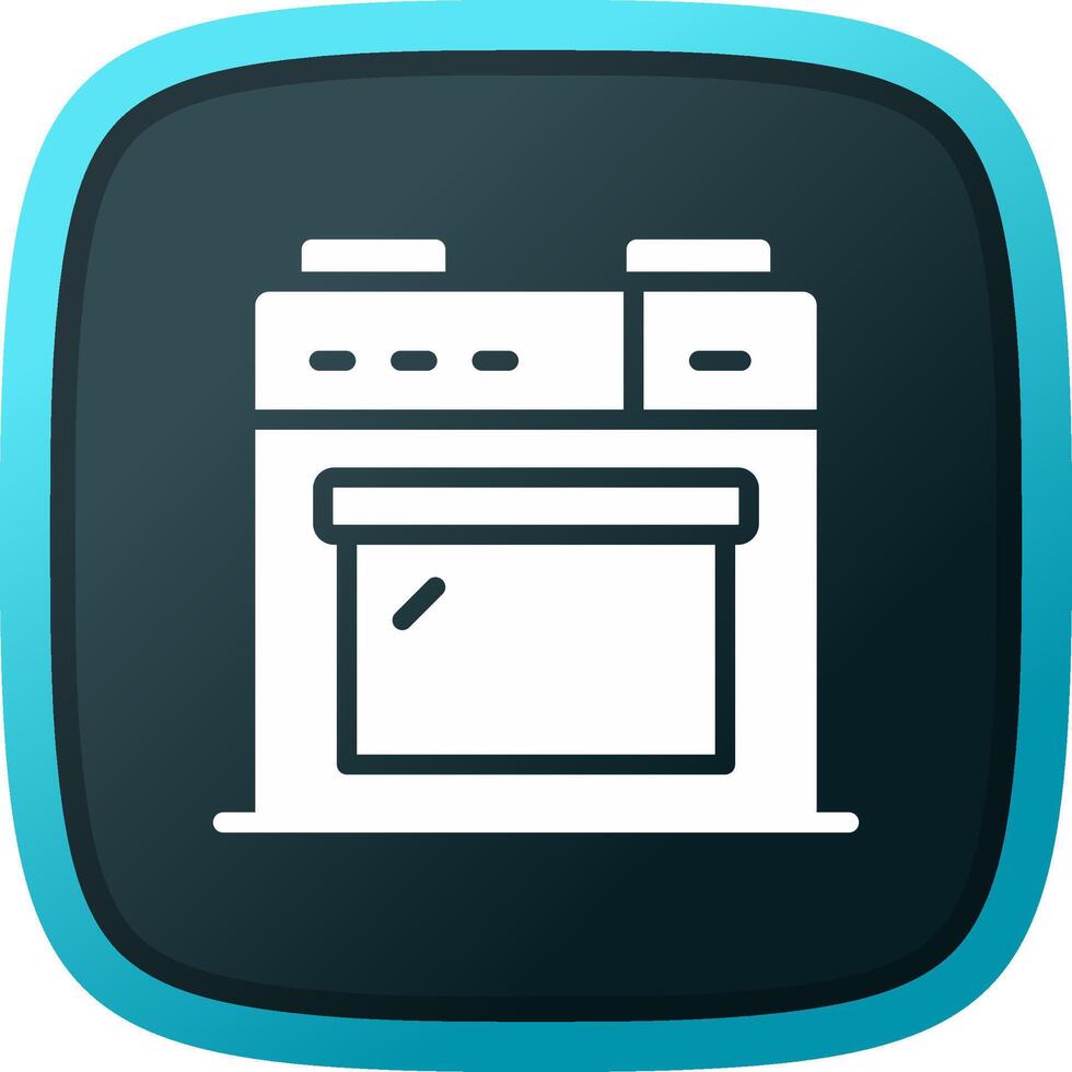 Stove Creative Icon Design vector