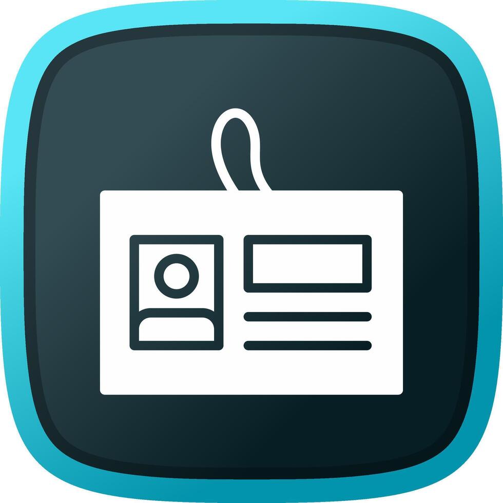 Student Card Creative Icon Design vector