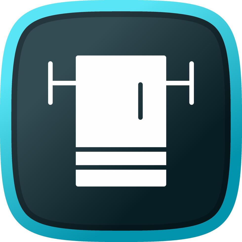Towel Creative Icon Design vector