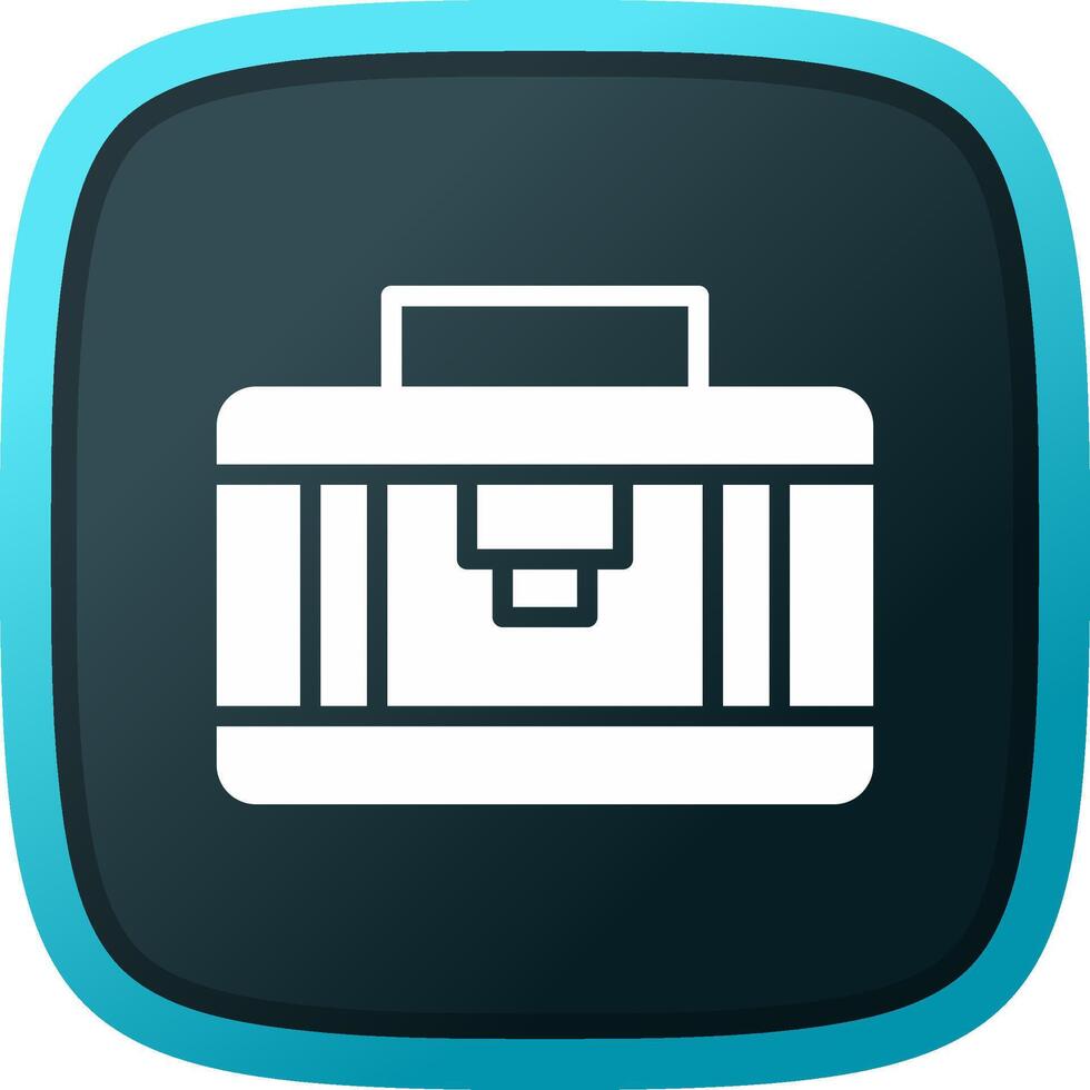 Suitcase Creative Icon Design vector