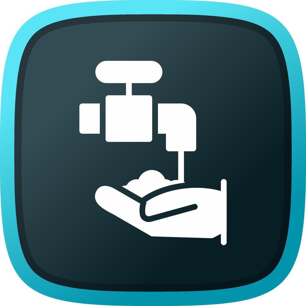 Handwash Creative Icon Design vector