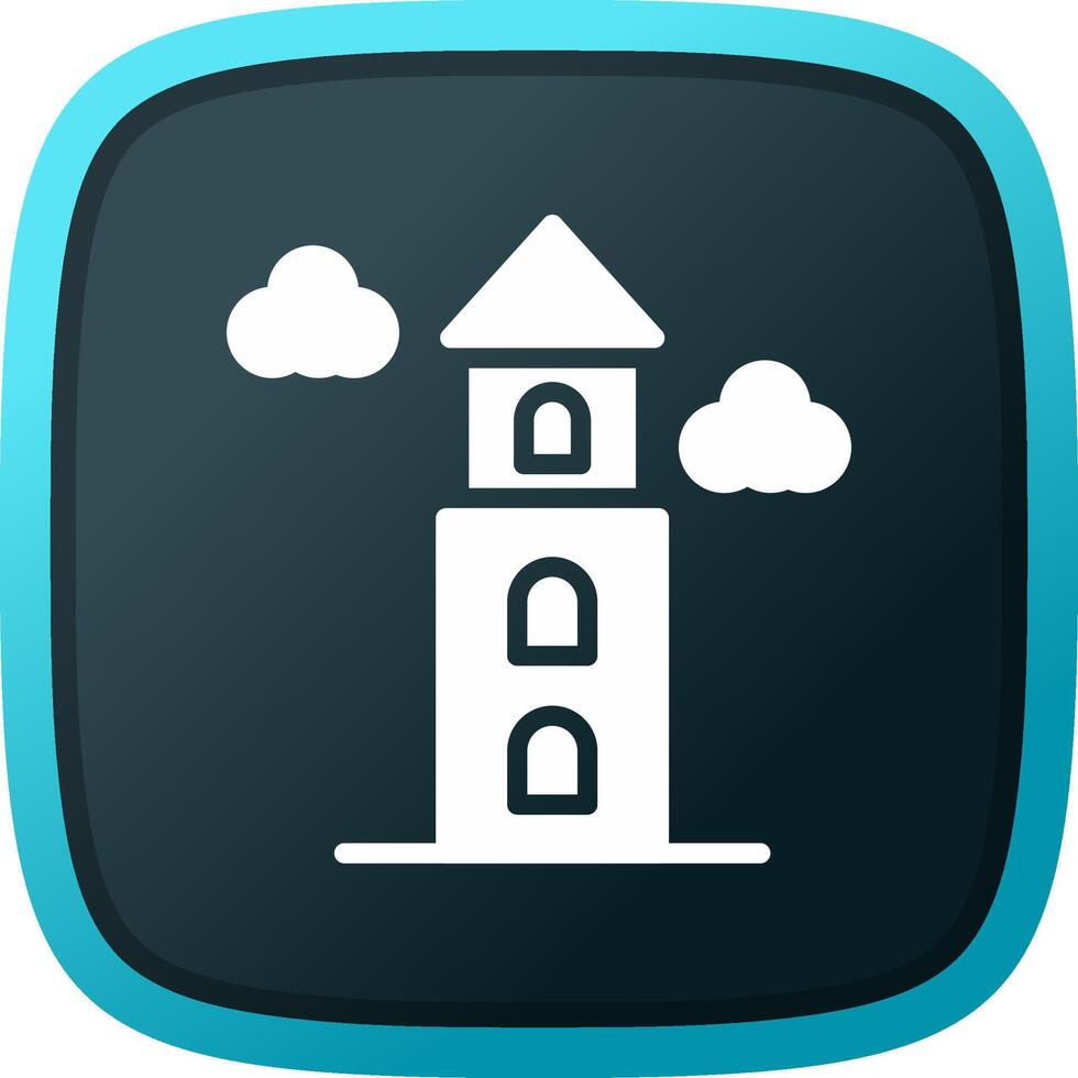 Tower Creative Icon Design vector